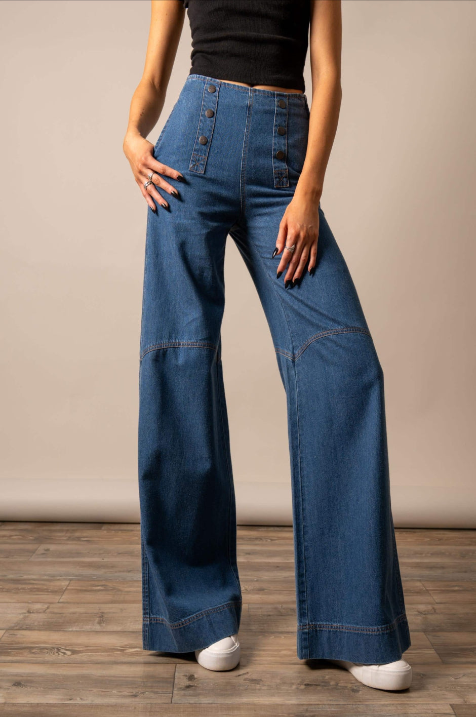 Jeans Women’s Kimes Sofie  Mid Wash Indigo WJE0000035 BL018