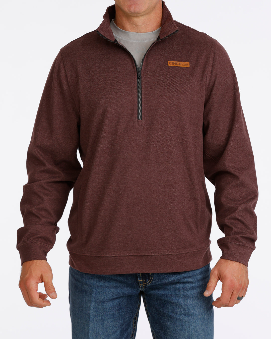 Outerwear Men’s Cinch 1/2 Zip Pullover Purple MWK1913006