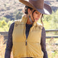 Outerwear Women’s Cruel Puffer Vest Gold CWV7457001