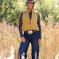Outerwear Women’s Cruel Puffer Vest Gold CWV7457001