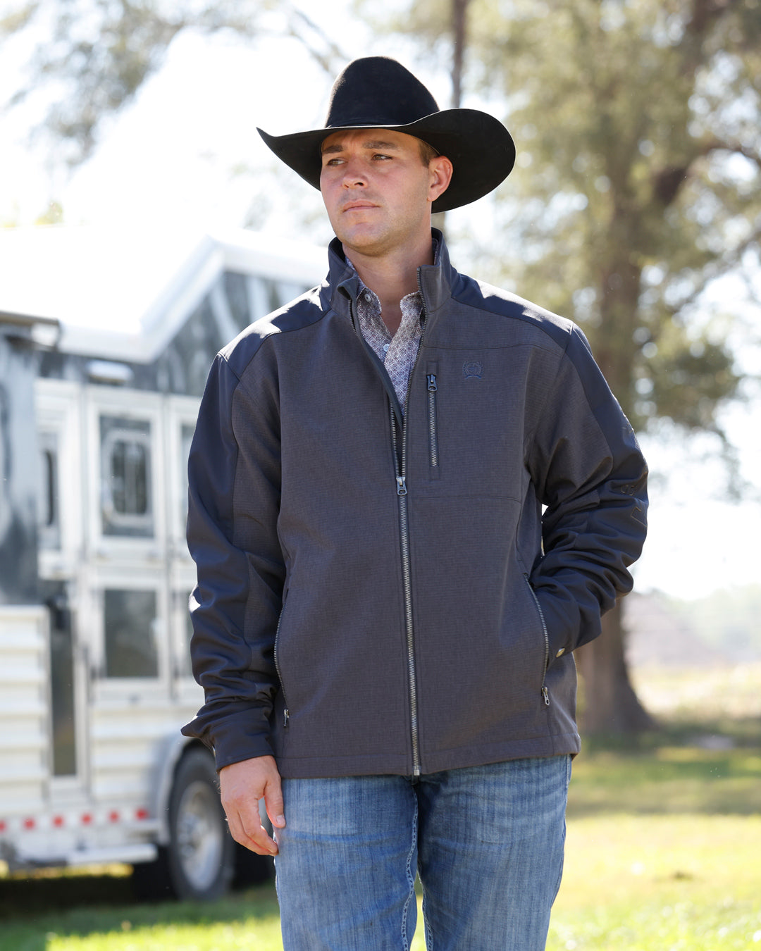 Outerwear Men’s Cinch Bonded Jacket Brown MWJ1946001