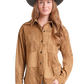 Outerwear Women’s Panhandle Printed Microsuede Shirt LWB2S09664