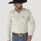 Shirts Men’s Wrangler Work Shirt Stone MS71319