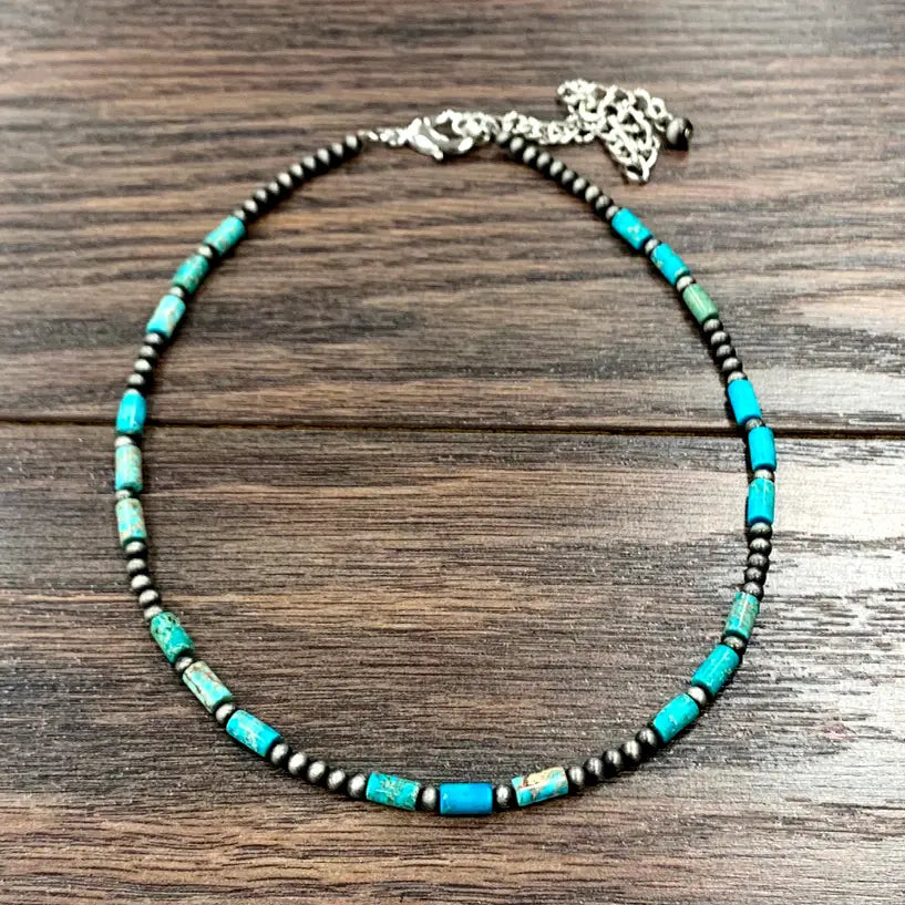734956 Western Gemstone Necklace