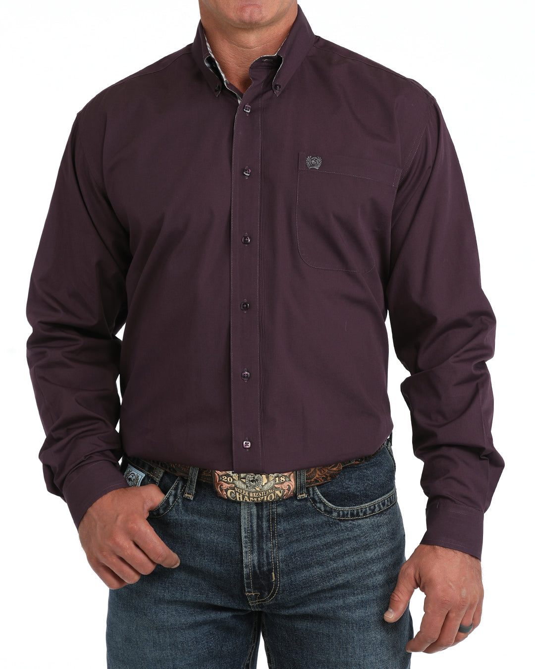 Shirts Men’s Cinch Classic Fit Long Sleeve Solid MTW1106160