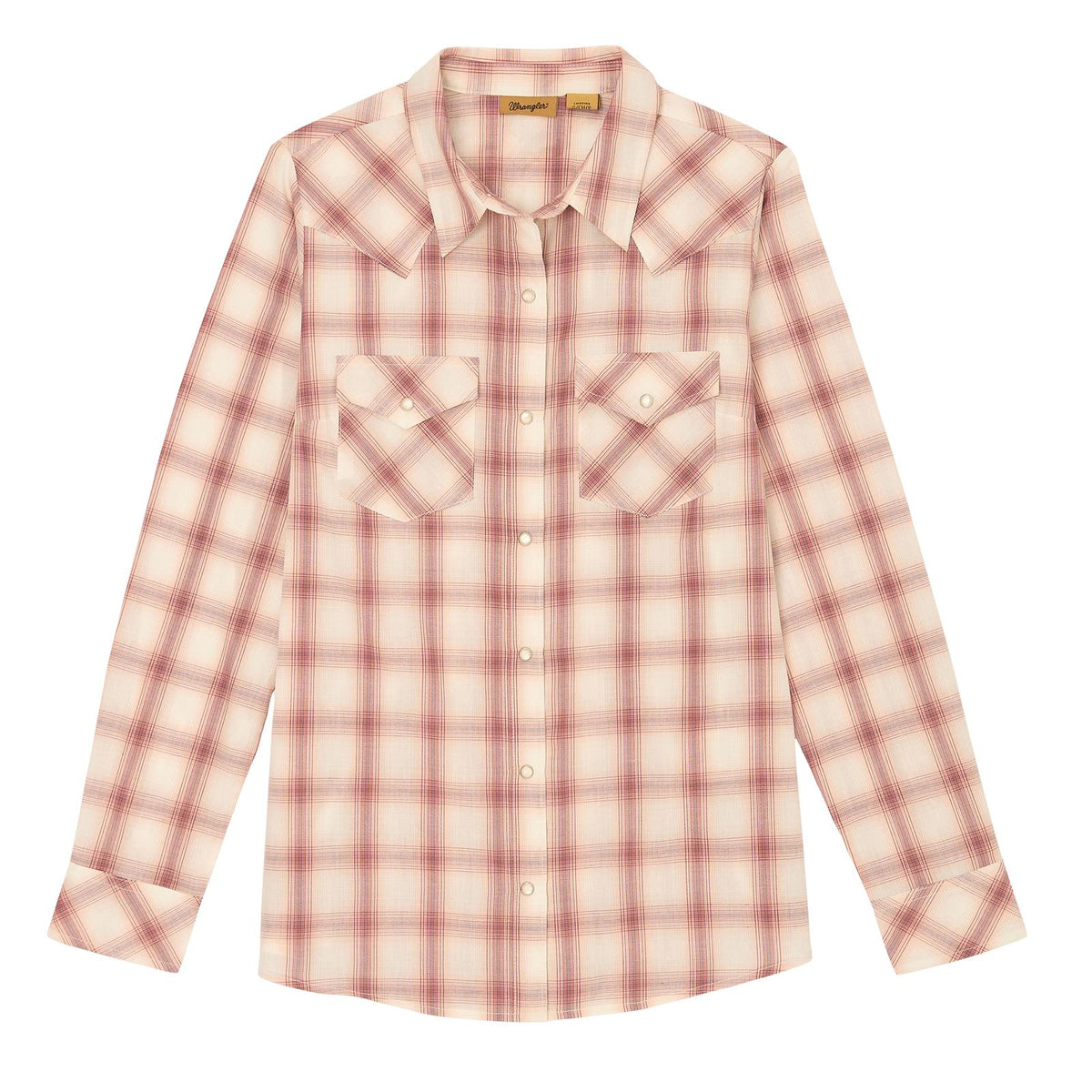 Shirts Women’s Wrangler Long Sleeve Pearl Snap Assorted 10LW001RA LW001RAREG3