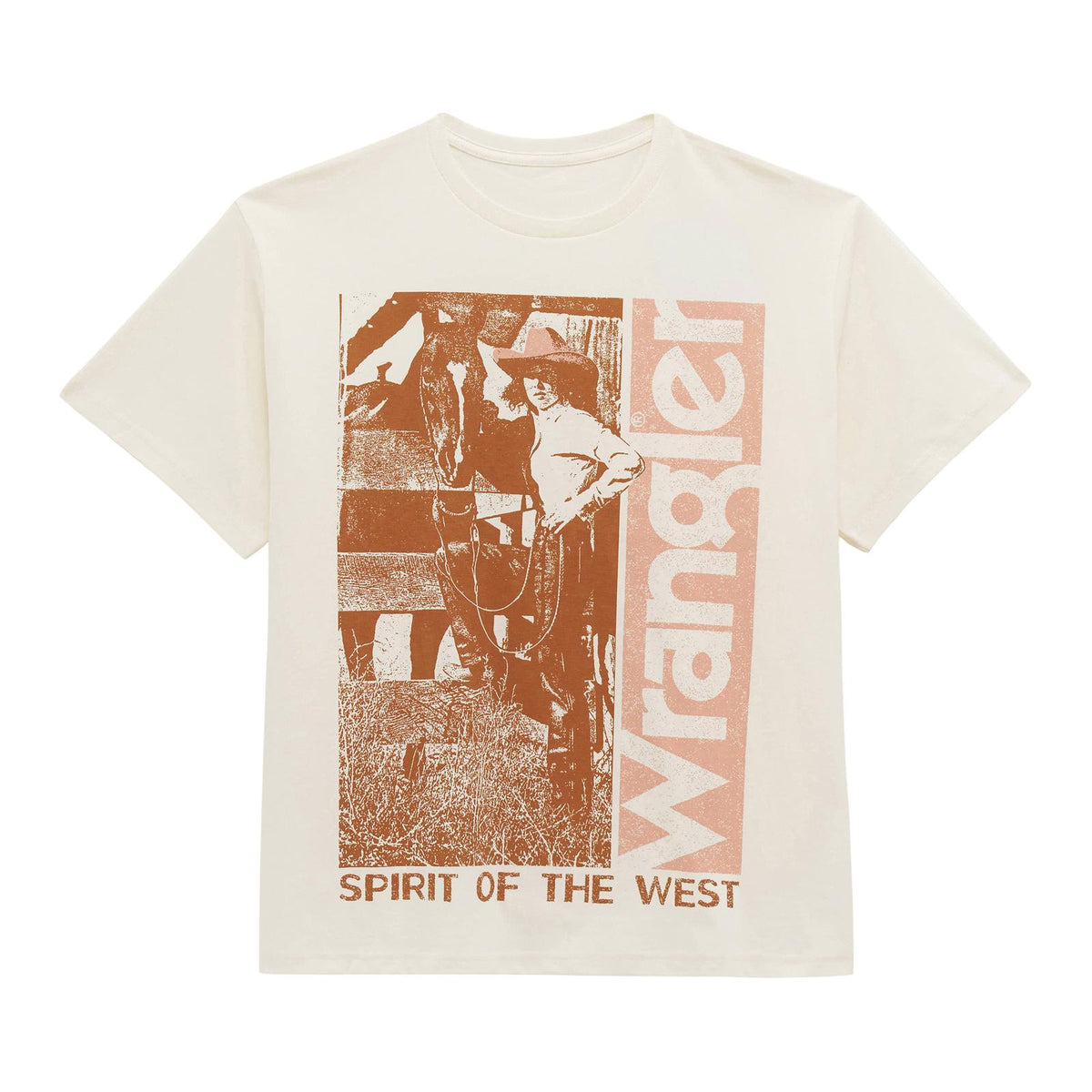 Shirts Women’s Wrangler Short Sleeve Tee Spirt Of The West 112379645