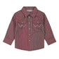 Shirts Boys Wrangler Baby Red Stripped Pearl Snap 112381494