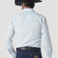 Shirts Men’s Wrangler Sport Western Long Sleeve Blue Pearl Snap 75222BL