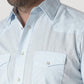 Shirts Men’s Wrangler Sport Western Long Sleeve Blue Pearl Snap 75222BL