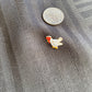 Earrings Enamel Chicken JE036BK-Plymouth, JE036WT-Cornish