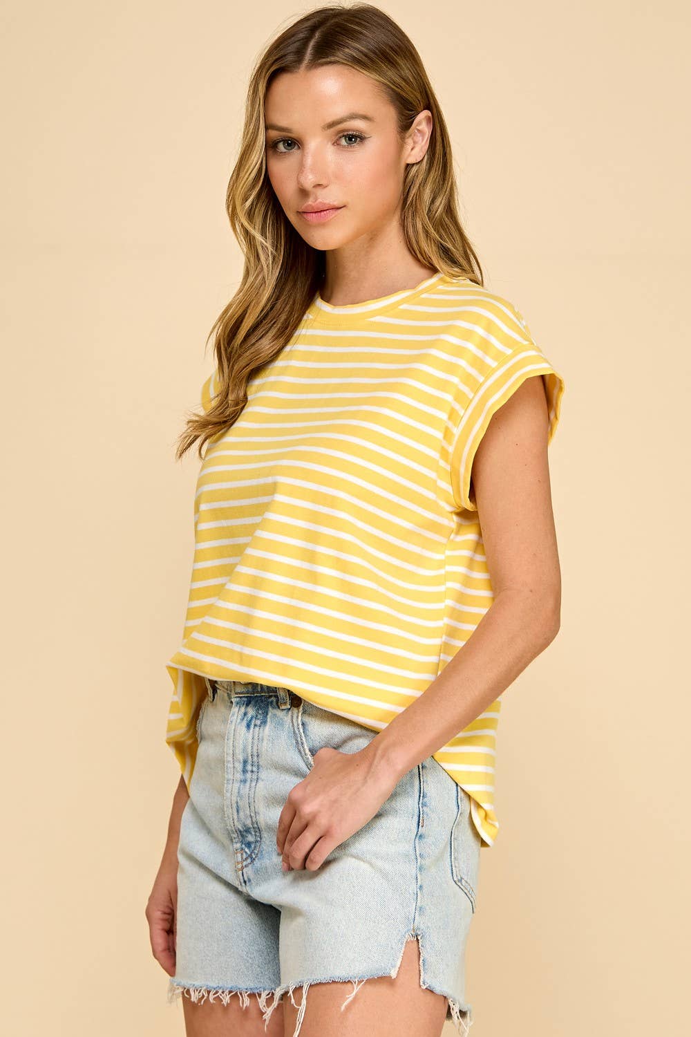 T1592 Striped Top