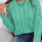 CWOSWL08519_WOMEN LOOSE FIT KNIT PULLOVER SWEATER Outerwear Women’s
