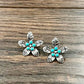 Floral Turquoise  Earrings 726402