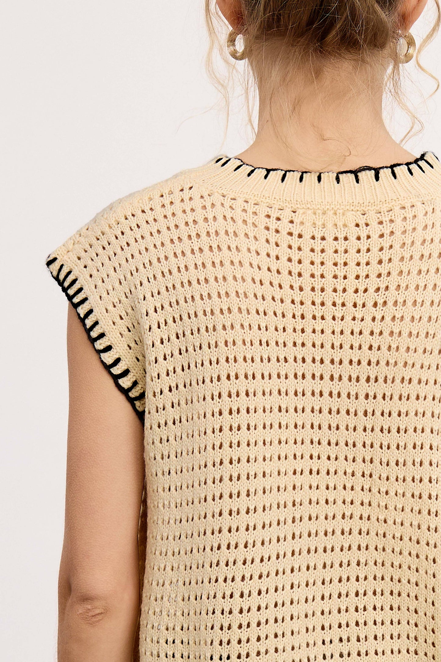 Sweater Vest MDS3597 Outerwear women’s