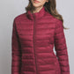 Outerwear Women’s Ultra Lightweight Padded Thermal Zip Up Jacket J8012