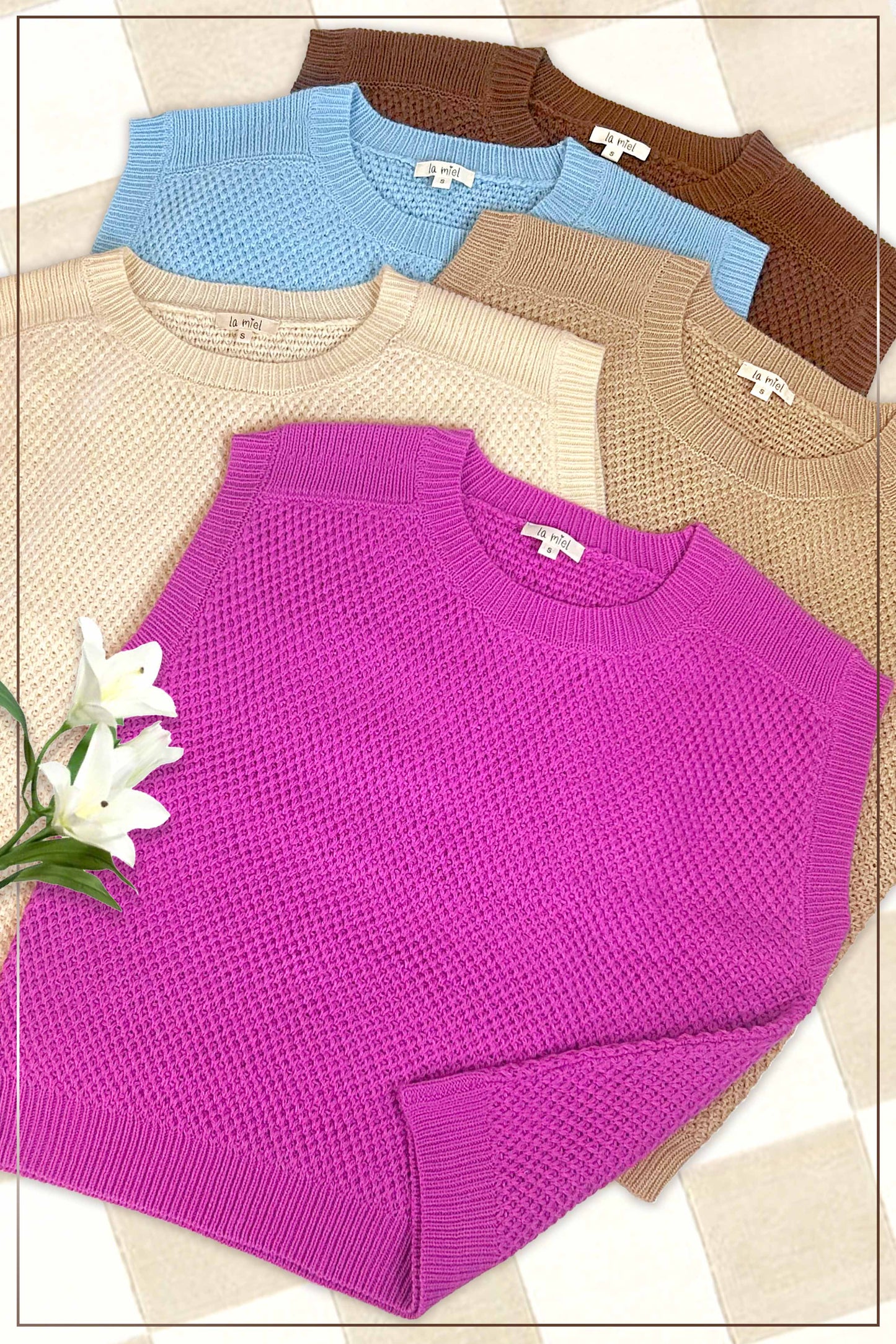 Knit Sweater Vest HDS3602 Outerwear Women’s