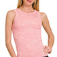 Tops Women’s 2 Way Neckline Washed Ribbed Seamless Tank