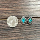 724796, 10mm Diamond Gemstone Stud Earrings