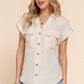 Dolman Short Slv Tencel Shirt A1G-T13802