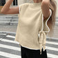 Shirts Women’s Bow Tie Sleeveless Knit Vest SW1302