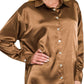 Satin Button Down Shirts 7271D4