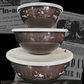 BOWLS *WESTERN design for the kitchen.