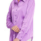 Satin Charmeuse Button Front Shirt Women’s 1170D4