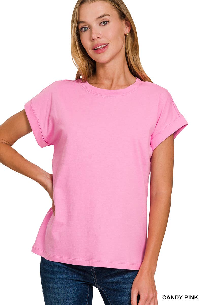 3315 Cotton Crew Neck Short Sleeve T-shirt
