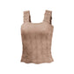 TO1527 Jacquard Knit Tank Top