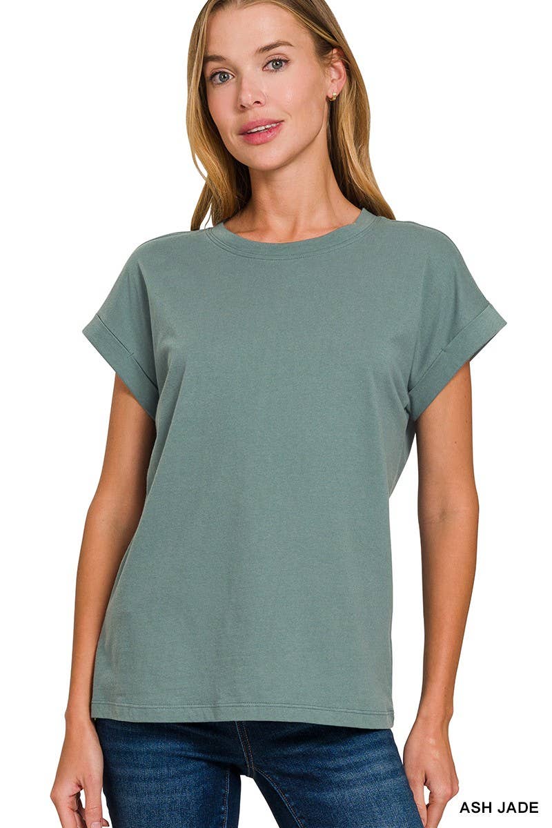 3315 Cotton Crew Neck Short Sleeve T-shirt