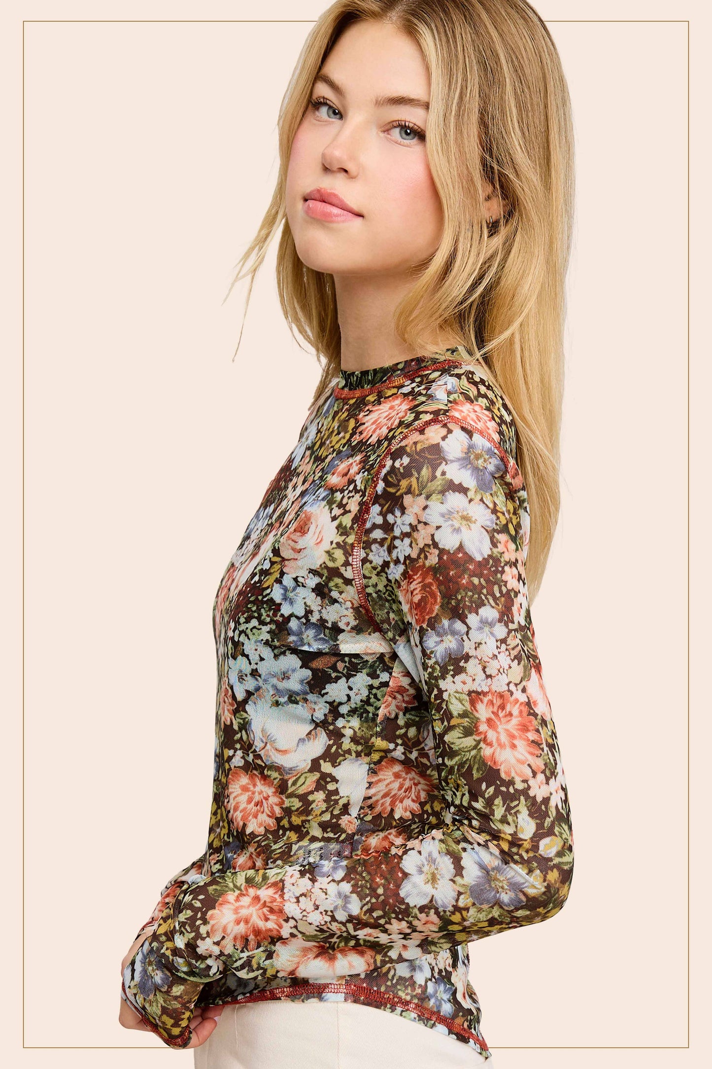 JCT7700-Floral Layer-Top