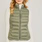 Outerwear Women;s Lightweight Down Packable Puffer Vest V5001