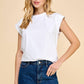 T1478D Short Sleeve Solid Top