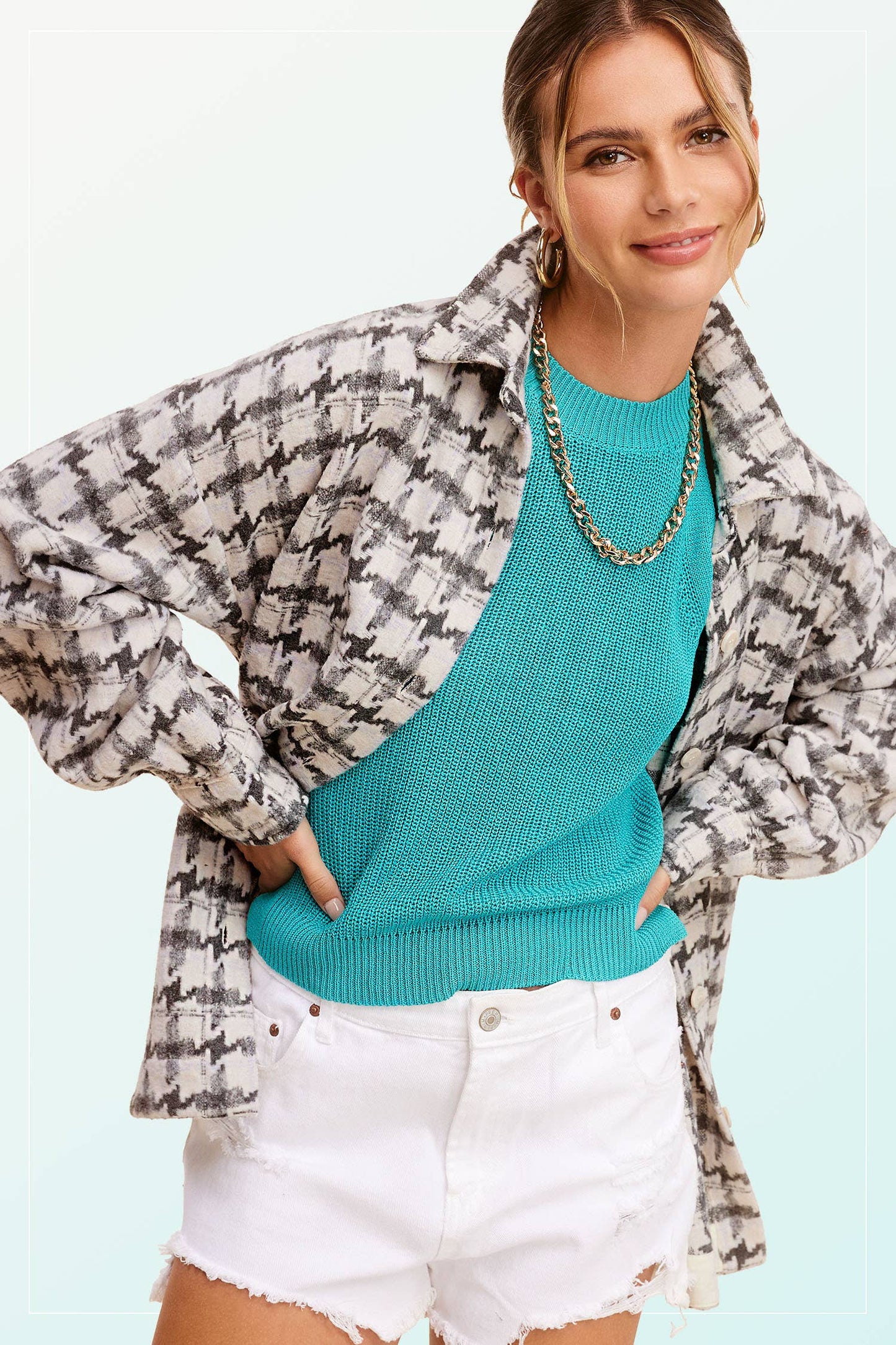 Outerwear Oversized Soft Brushed Shacket JKT1795