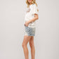 Shirts Women’s Western Motif Embroidered Graphic T Shirt 23228T