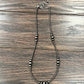 738101,  Handmade 22" Clustered Polish Navajo Bead Necklace
