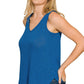 Shirts Women’s V Neck Sleeveless Cami Top HT-2358YV