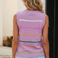 Shirts Women’s LDC Striped Round Neck Knitted Sweater Tank LD2771402