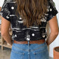LDC Western Desert Sand Print Short Sleeve Knit Top 25227653