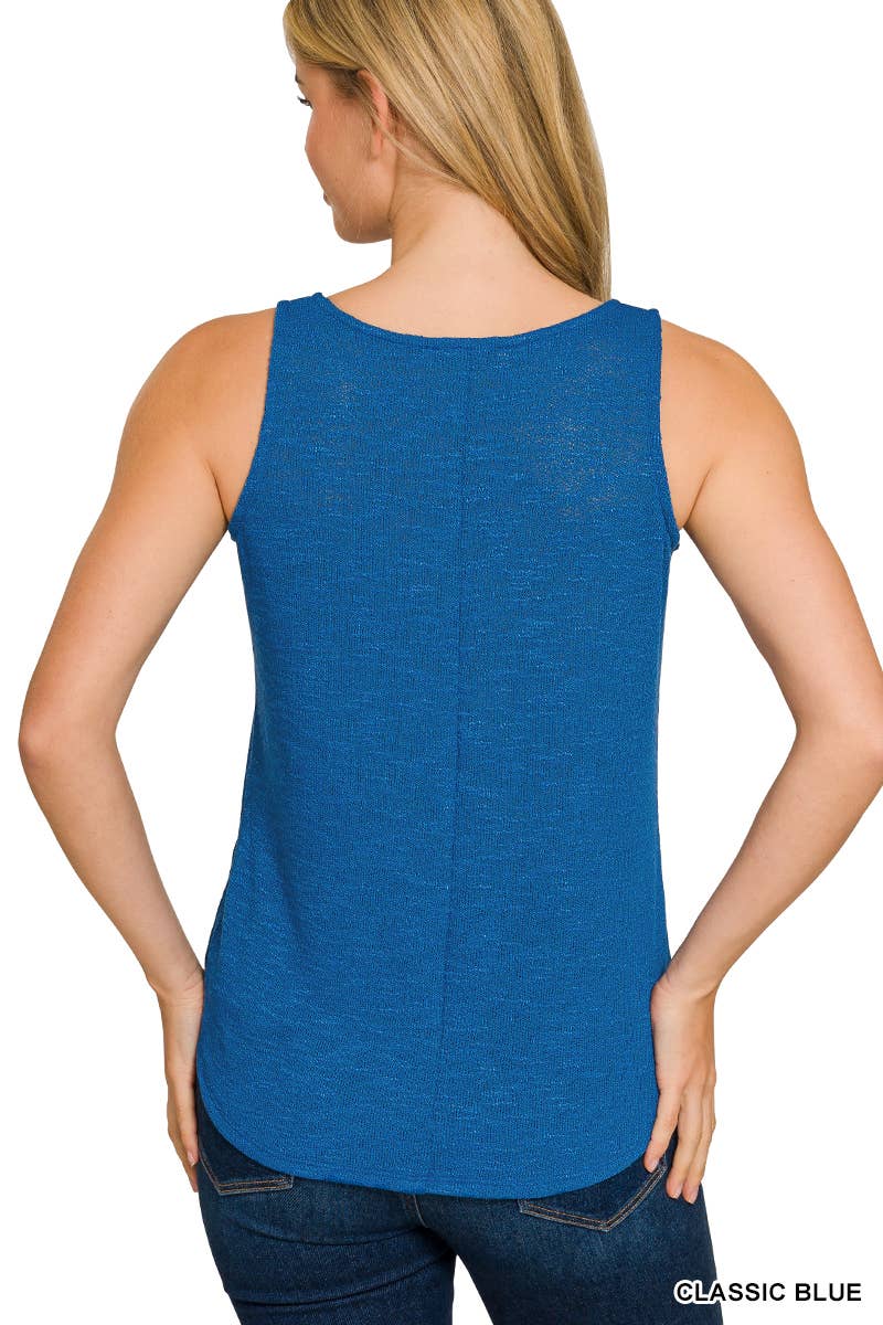 Shirts Women’s V Neck Sleeveless Cami Top HT-2358YV