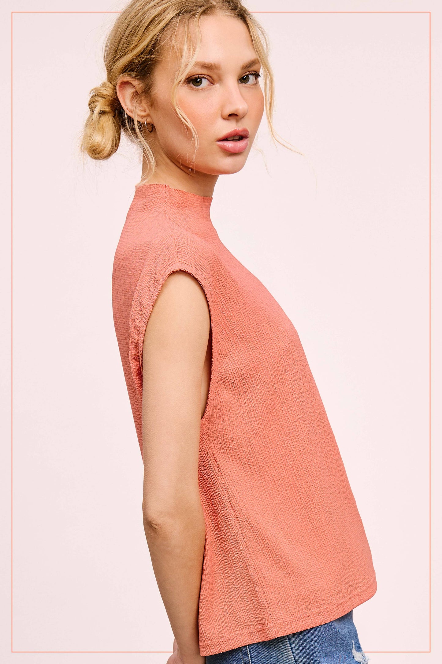 Crinkle Layer Top HCT7705