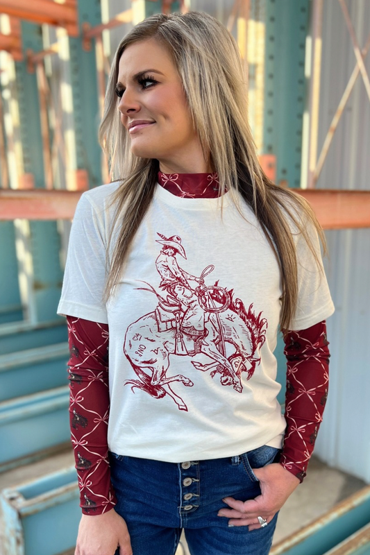 Shirts Women’s Bronc The Halls Tee