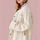 Outerwear Women’s Oversized Corduroy Button JKT1727