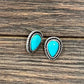 726452, 12mm Drop Stone Stud Earrings