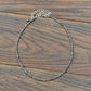 ￼Handmade 16" 4mm Navajo Bead Necklace 733498