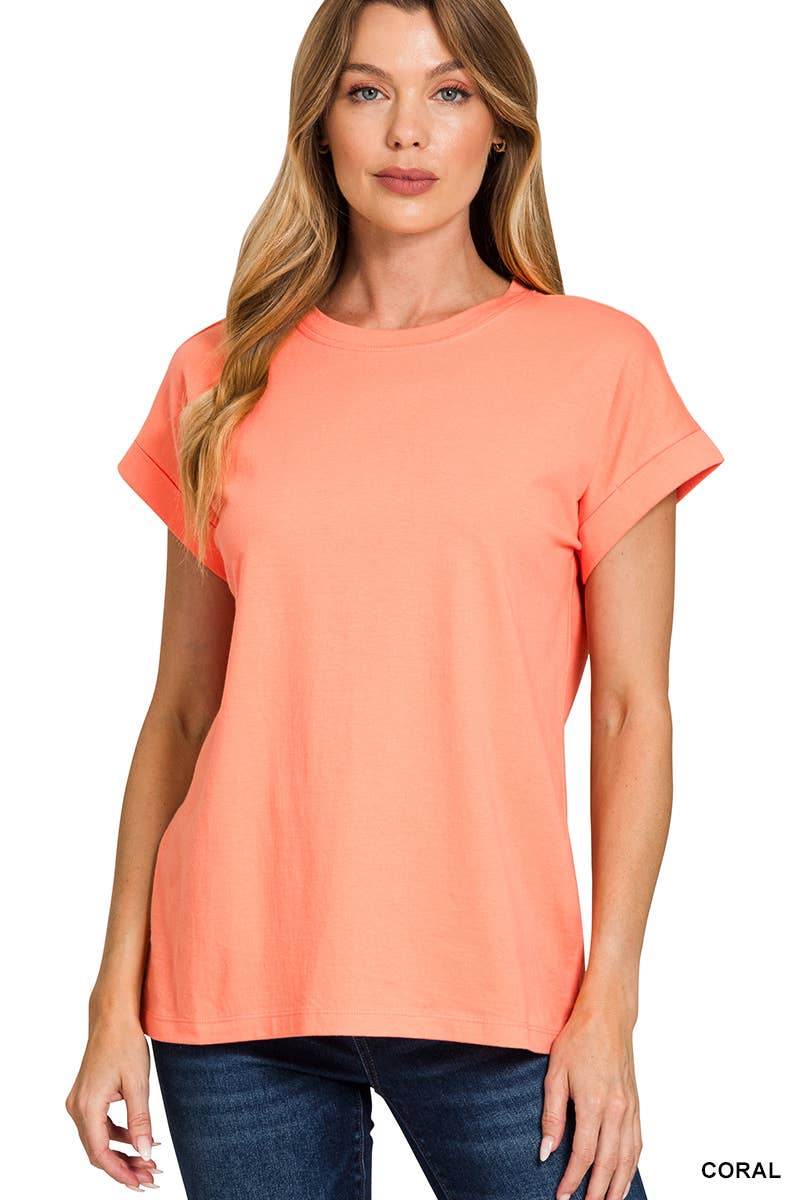 3315 Cotton Crew Neck Short Sleeve T-shirt