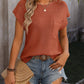 Women’s Shirts Short Sleeve Knit Tee RCJY00299