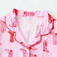 Women’s Pajama Set Boot Print  RCJW05768