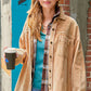 Outerwear Women’s Oversized Corduroy Button JKT1727